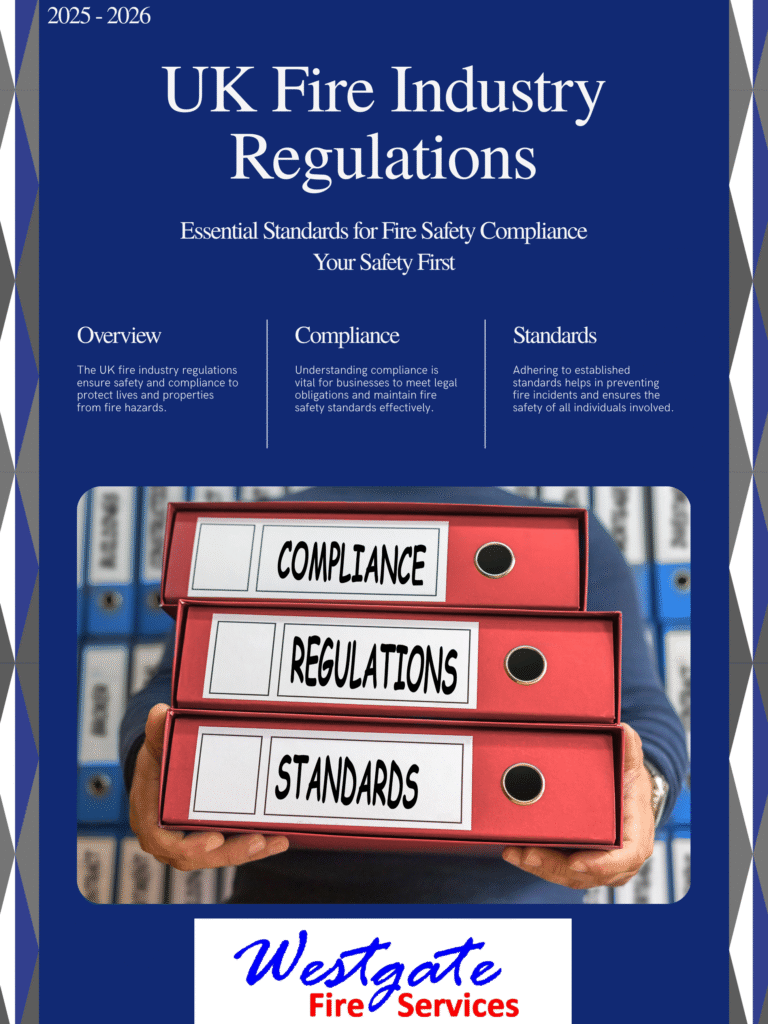 UK Fire Industry Regulations and Standards Westgate Fire Services